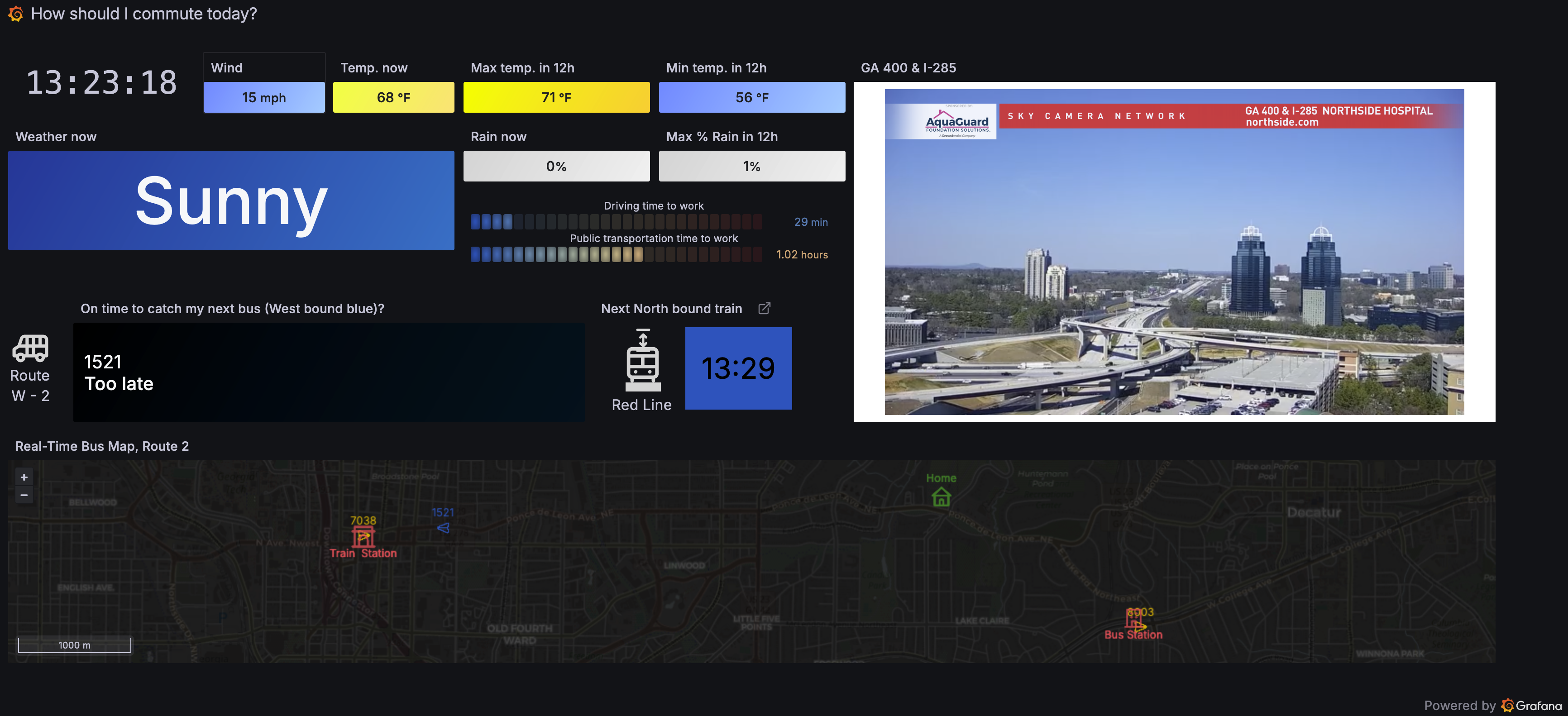 A screenshot of Ruben's dashboard