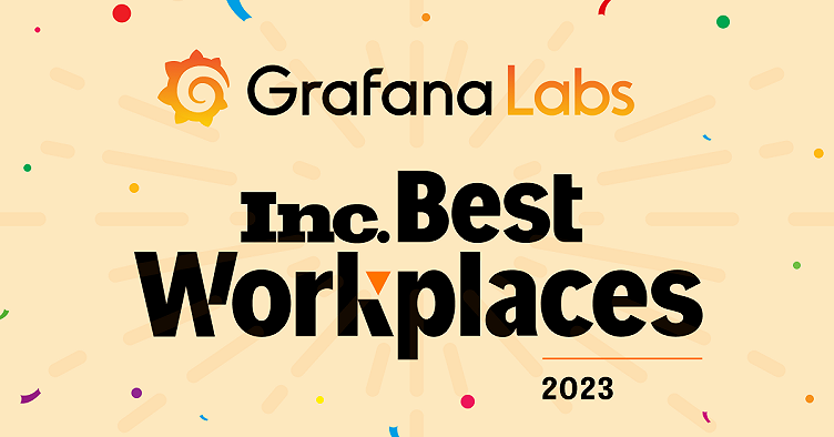 Grafana Labs named to the Inc. Best Workplaces 2023 list