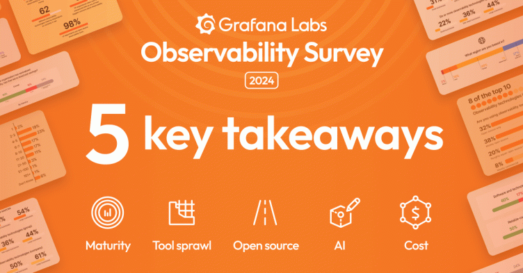 5 key takeaways from the Grafana Labs' 2024 Observability Survey