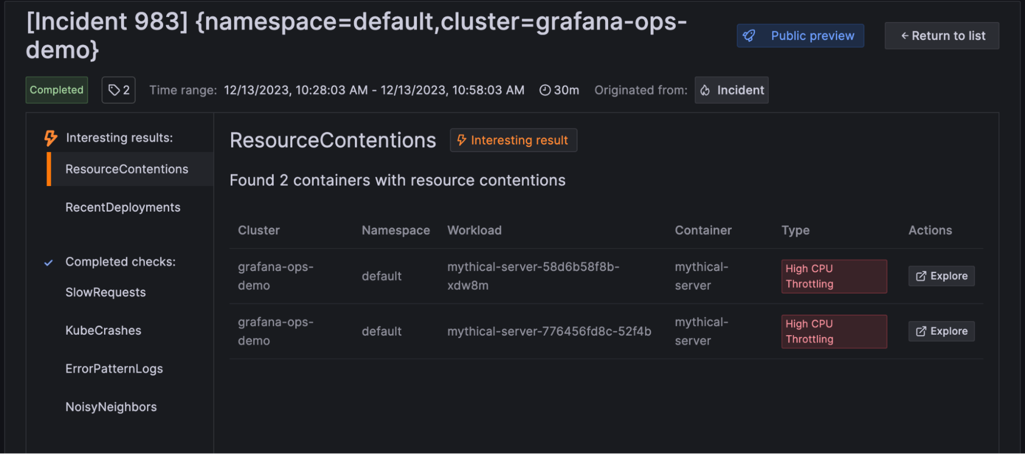 *Each Sift check has a bespoke UI to bring any interesting results directly to the surface.* Bespoke Sift check UI