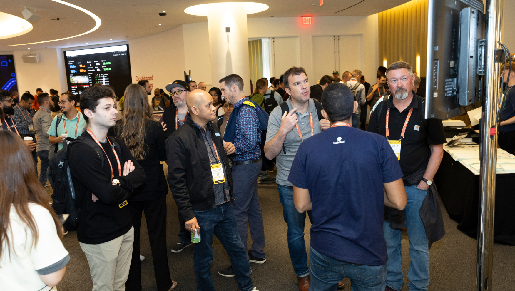 Asserts presentation on stage