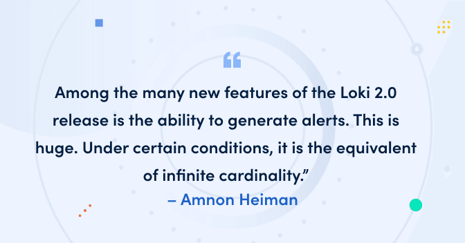 How to alert on high cardinality data with Grafana Loki