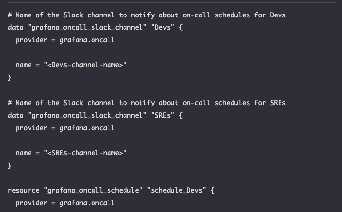 Self-migrate with a Terraform script