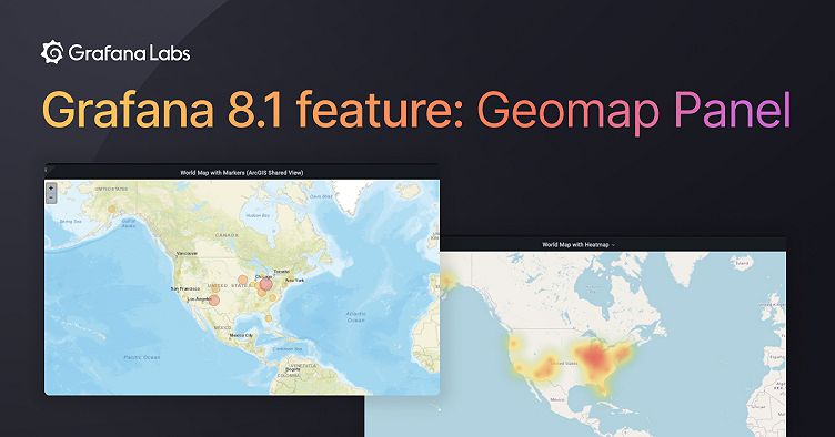 What's new in Grafana 8.1: Geomap panel