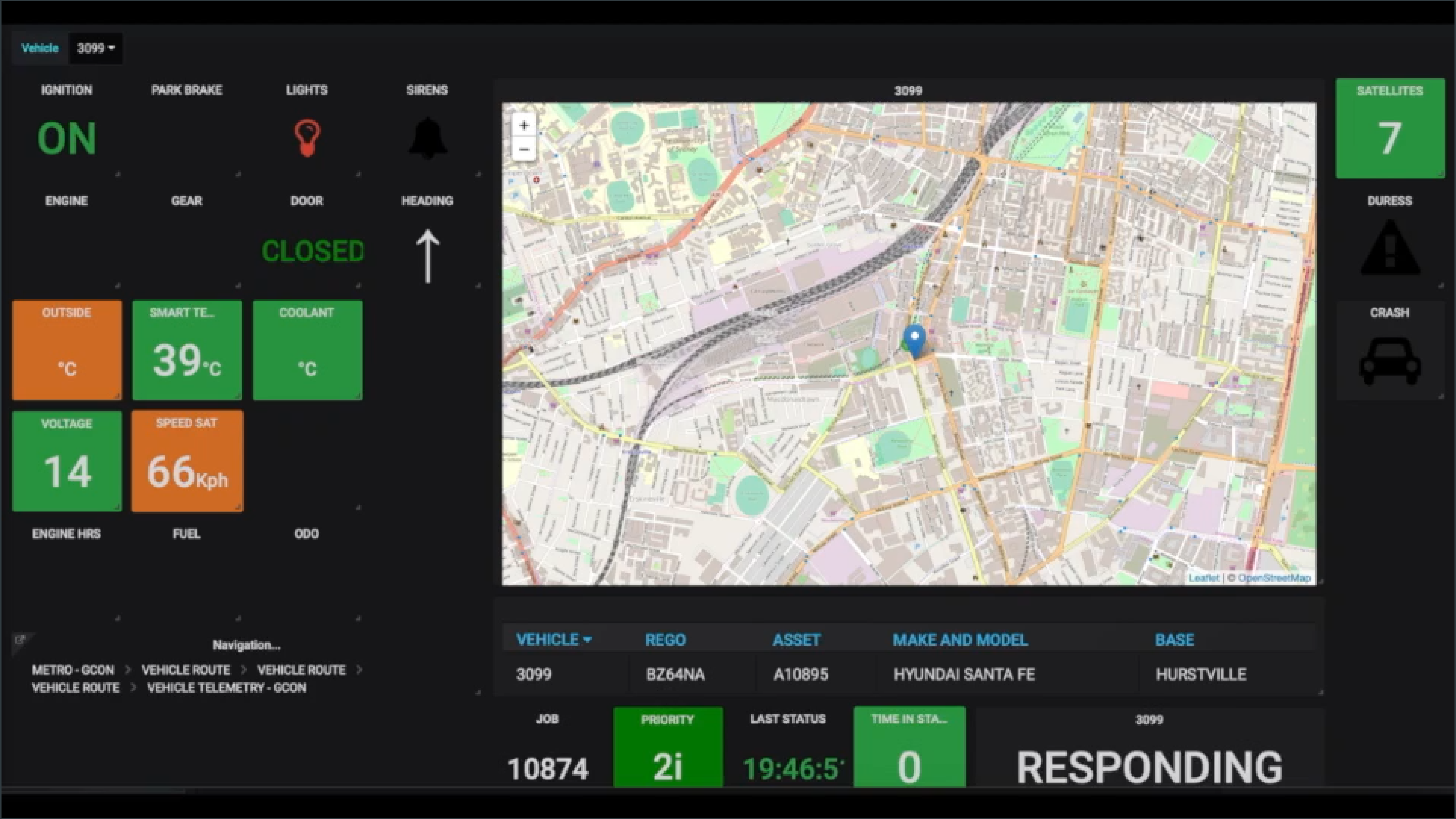 EMS Vehicle Tracker