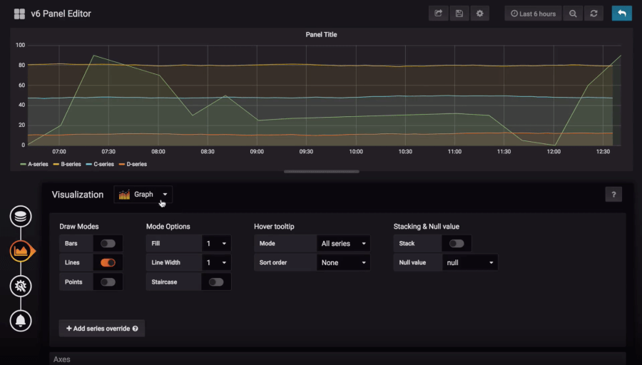 Panel editor in v6.0 Panel editor in v6.0