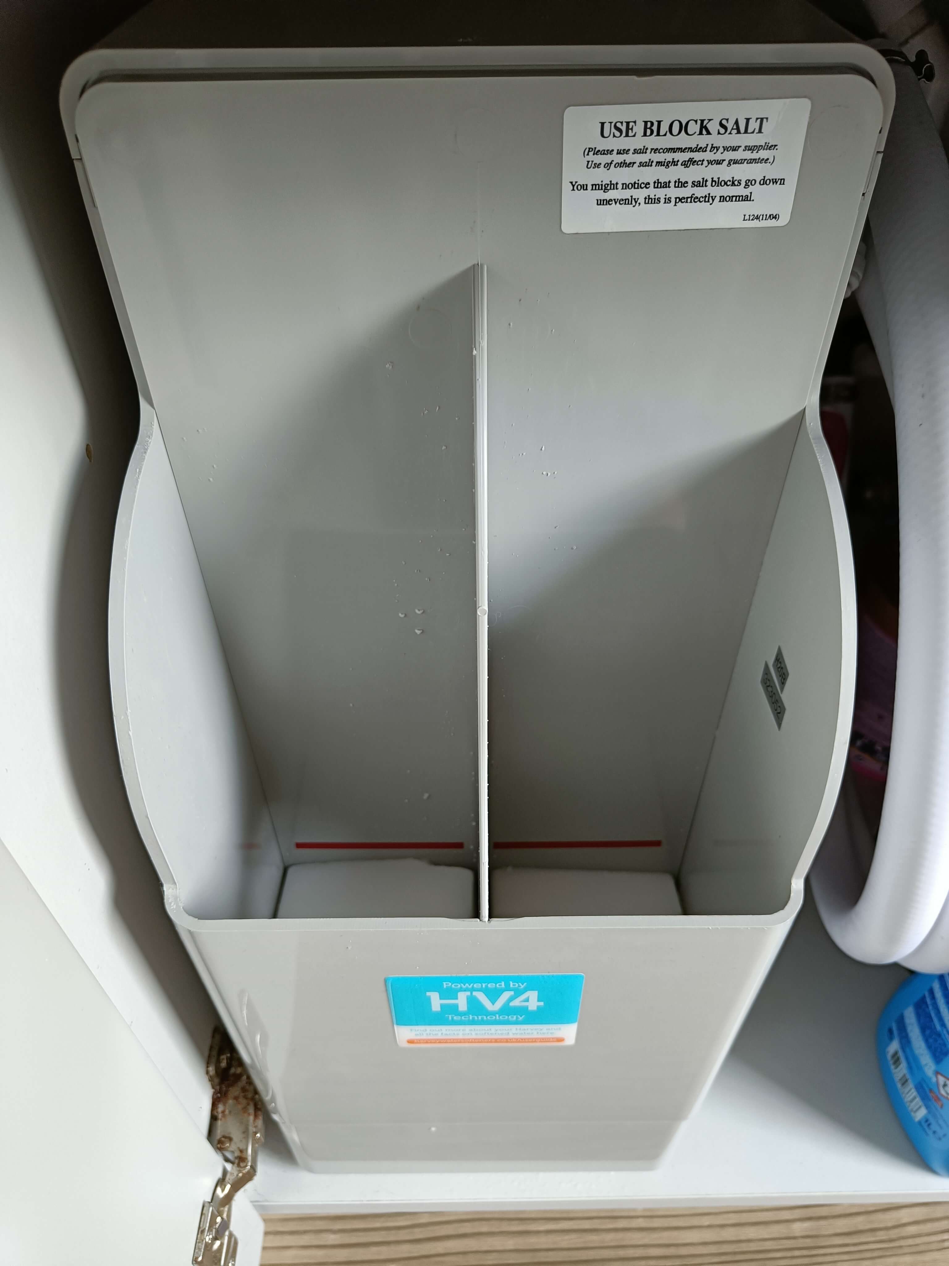 A basic water softener A basic water softener