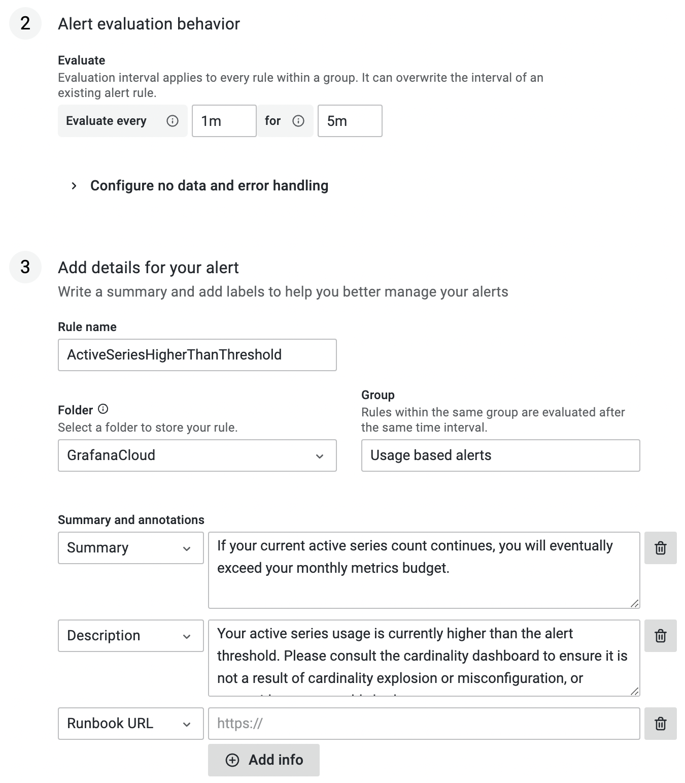 Alert details Alert details