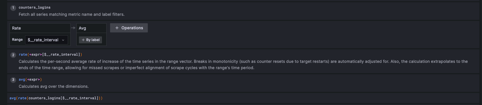 Explain results Explain results