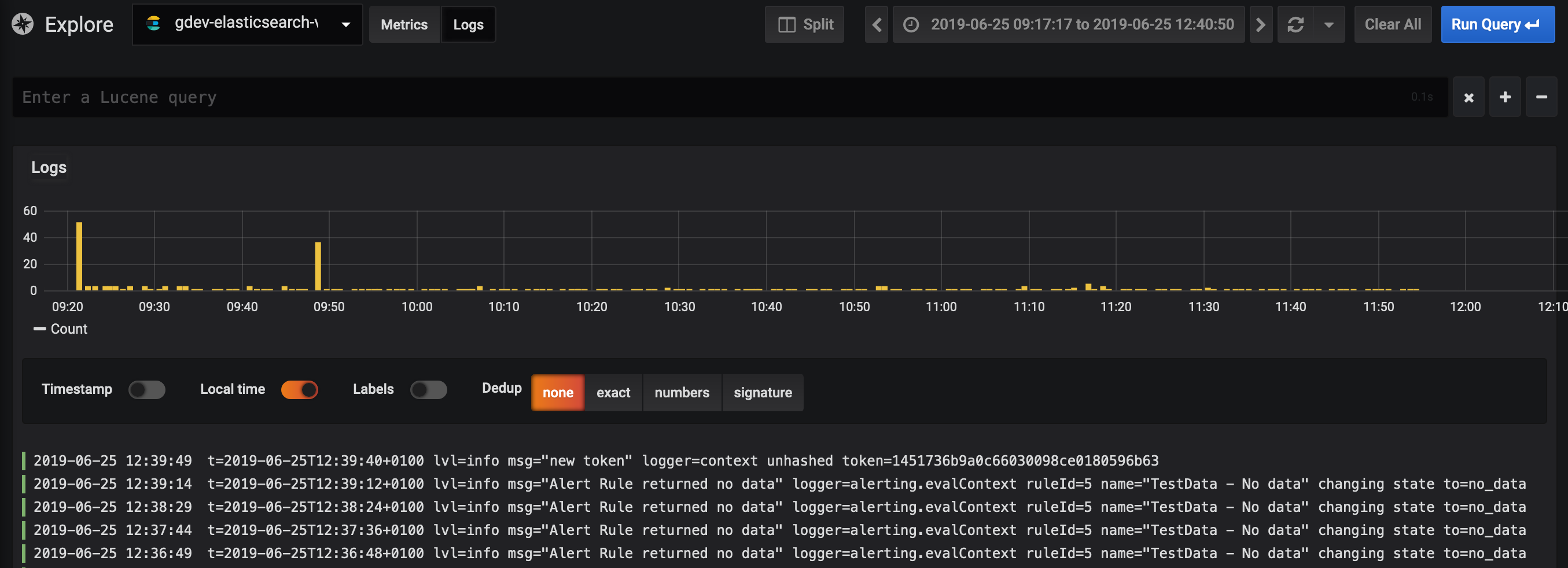 Elasticsearch Explore Logs Elasticsearch Explore Logs